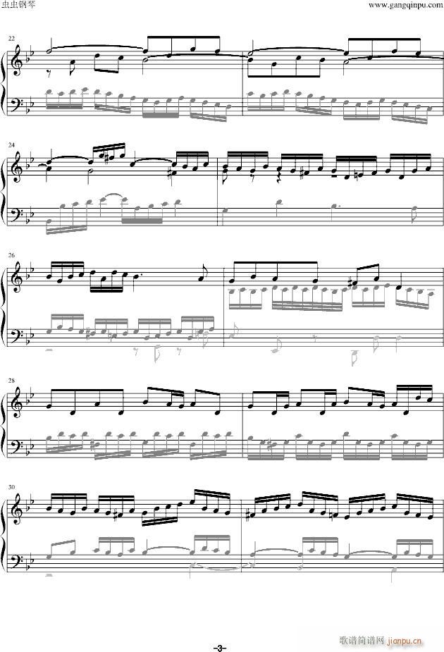 BWV578 Littlle Fugue()3