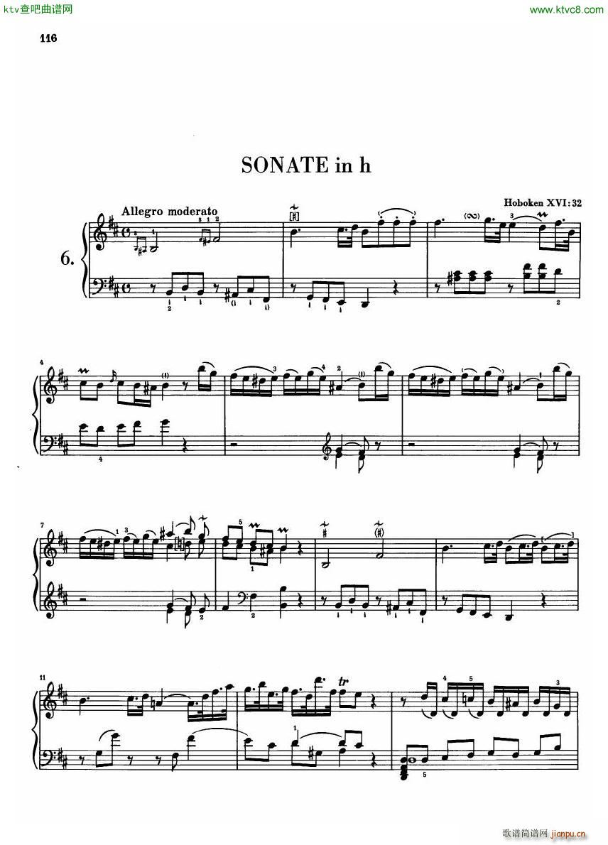 Haydn hob xvi 32sc Sonata47()1