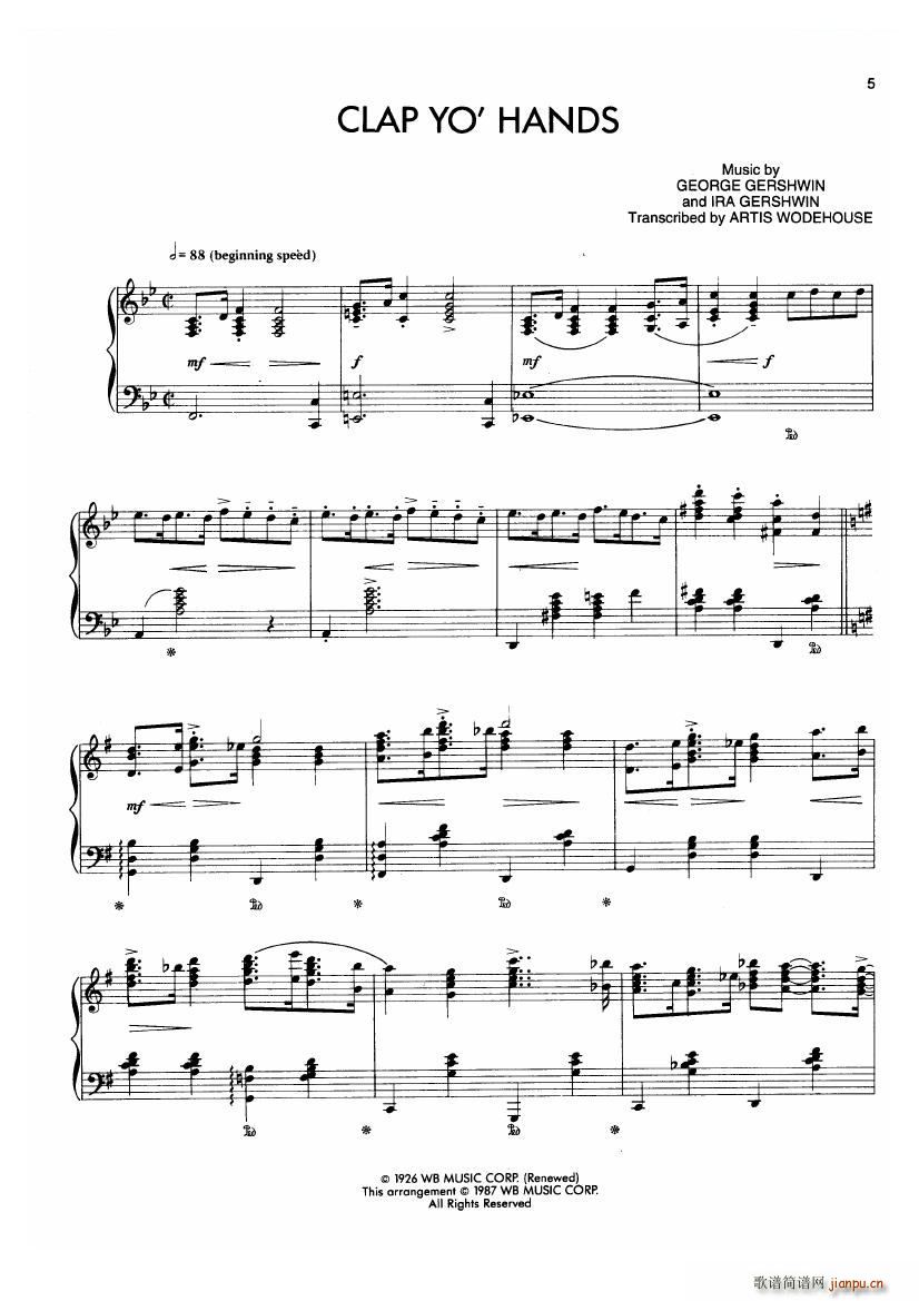 Gershwin wodehouse clap clap(ʮּ)1