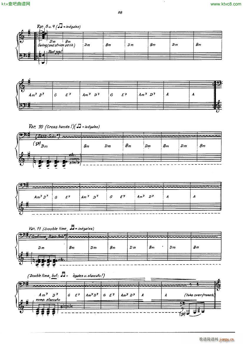 gulda variations on light my fire()14