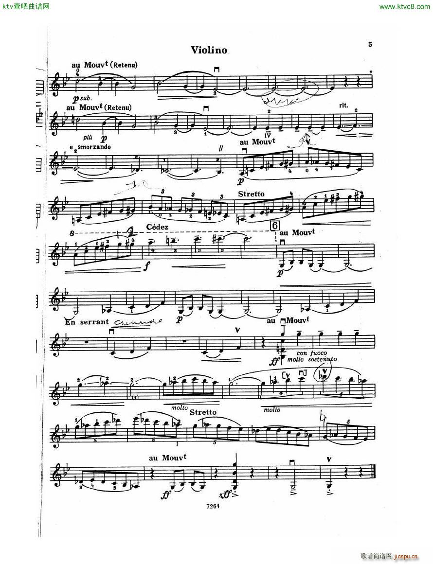 Debussy Violin Sonata Vn()5