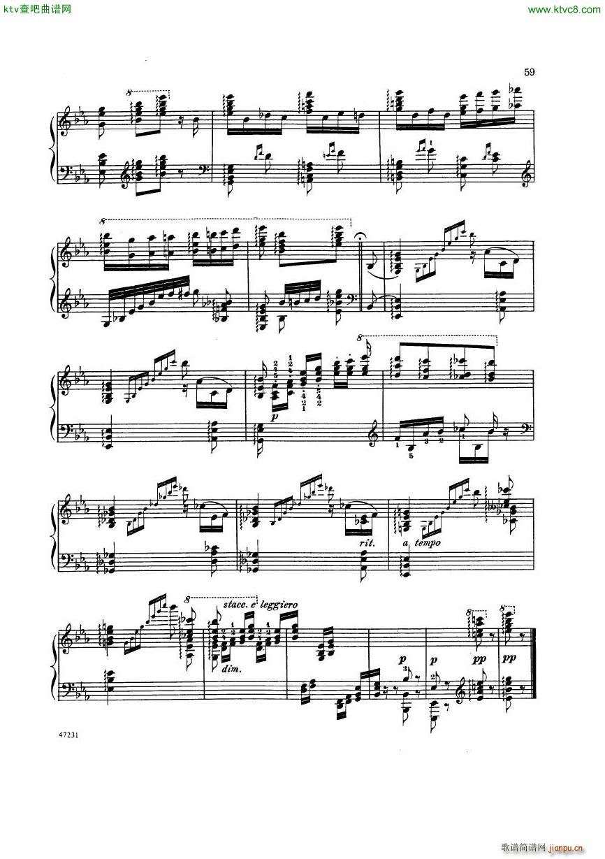 Delibes Joseffy Pizzicato Polka Sylvia()9