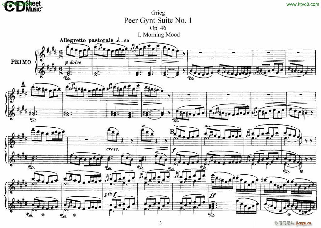Peer Gynt Suite No 1()3