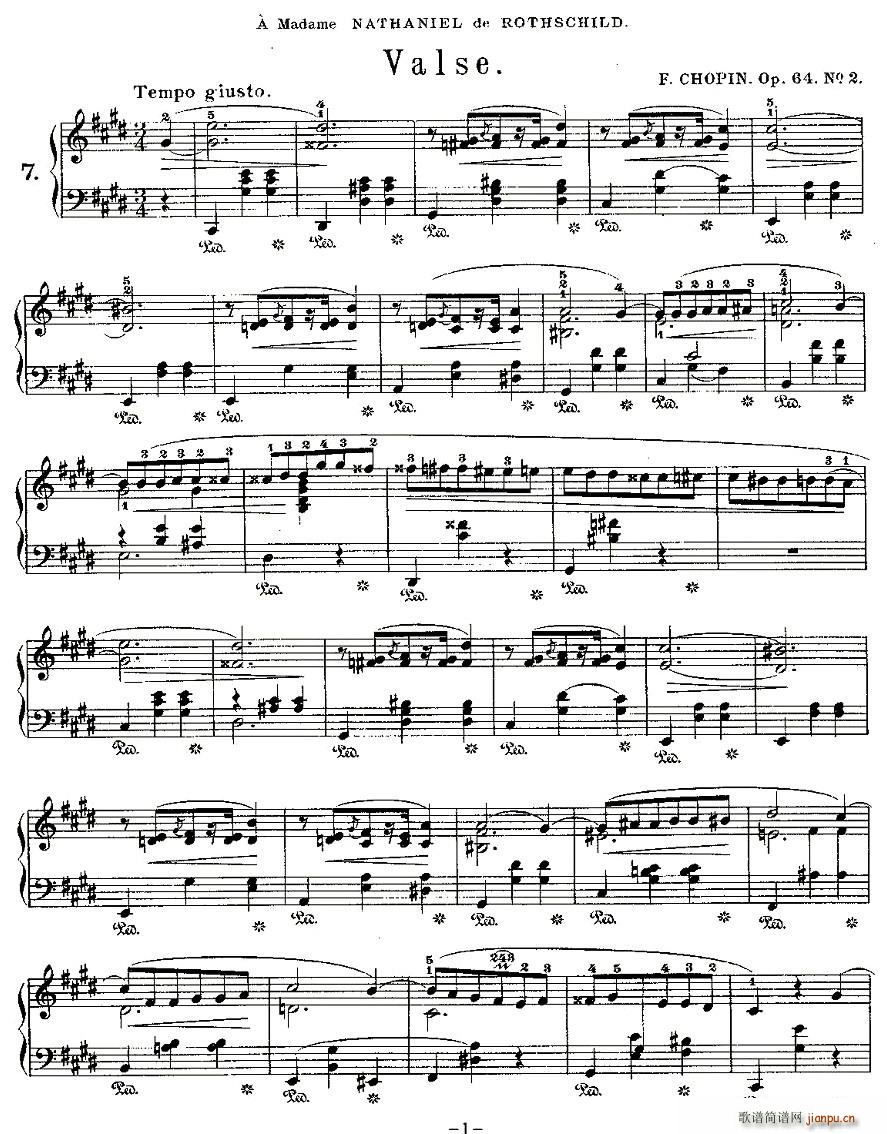 valseOp.64, No.2(ʮּ)1