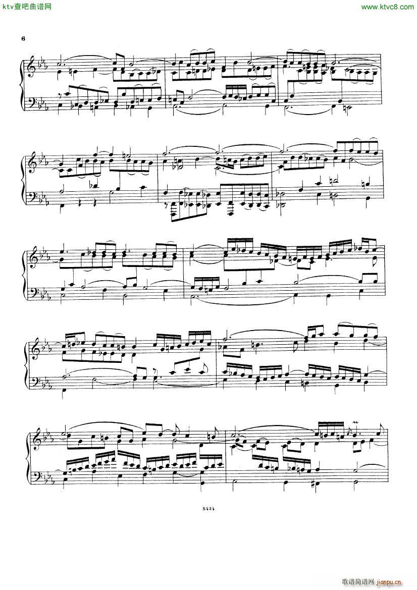 Bach D Albert Prelude and fugue in c minor()5
