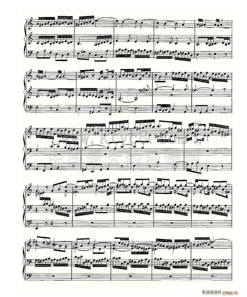 Prelude and Fugue in A Minor BWV 543 ܷ(ʮּ)6