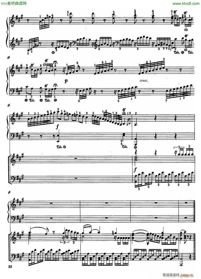 Haydn Piano Concerto in D Major 2pf()30