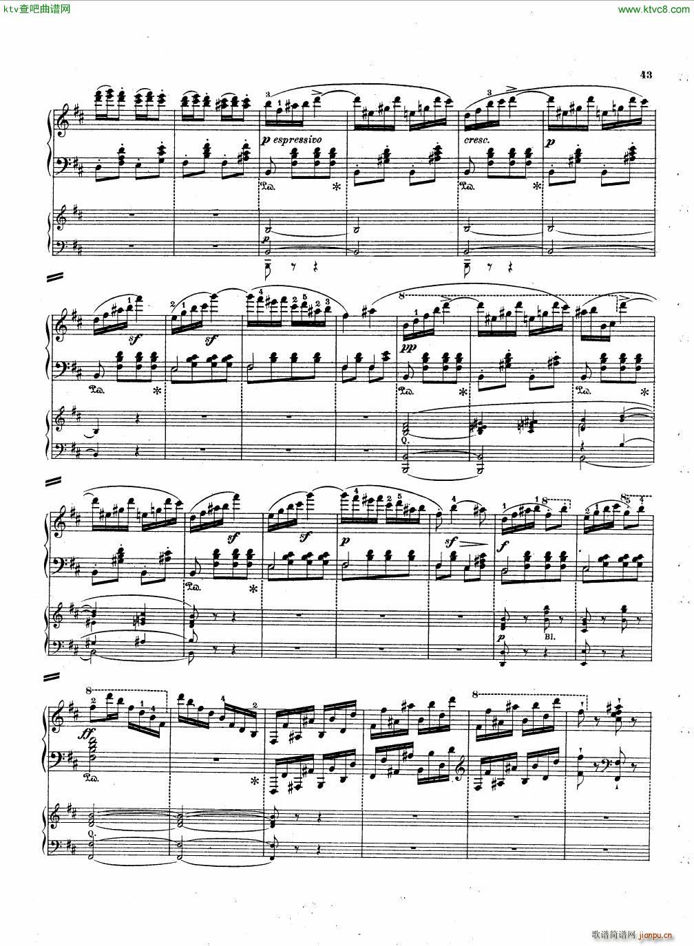Hummel Piano concerto Op 89 II()5