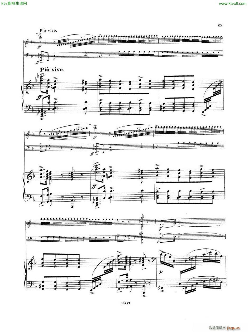 Arensky op 32 Piano Trio No 1 in D minor 1894 ()13