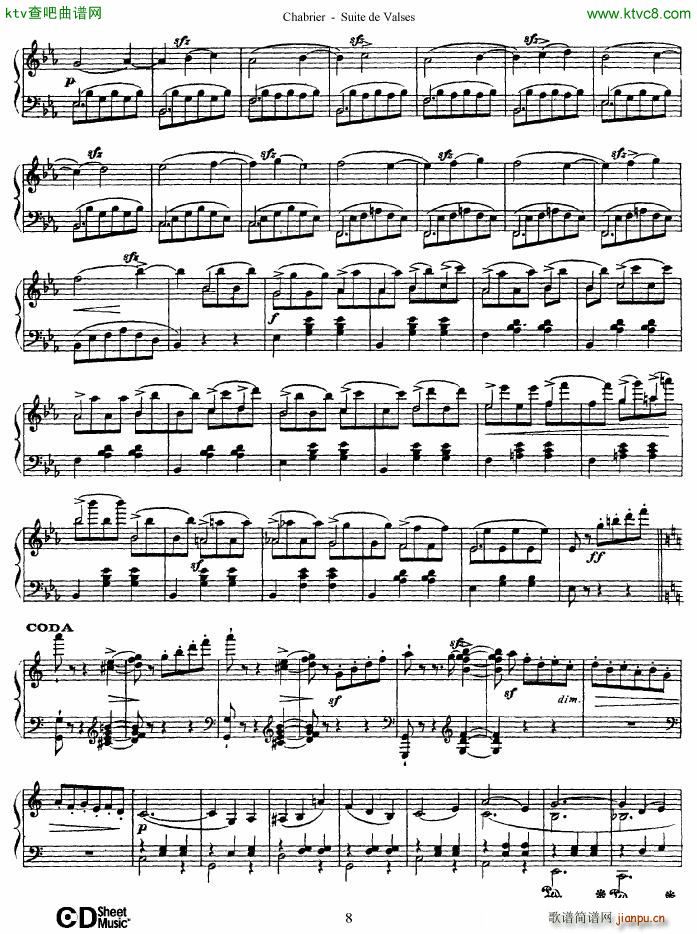 Chabrier Suite de Valses()8