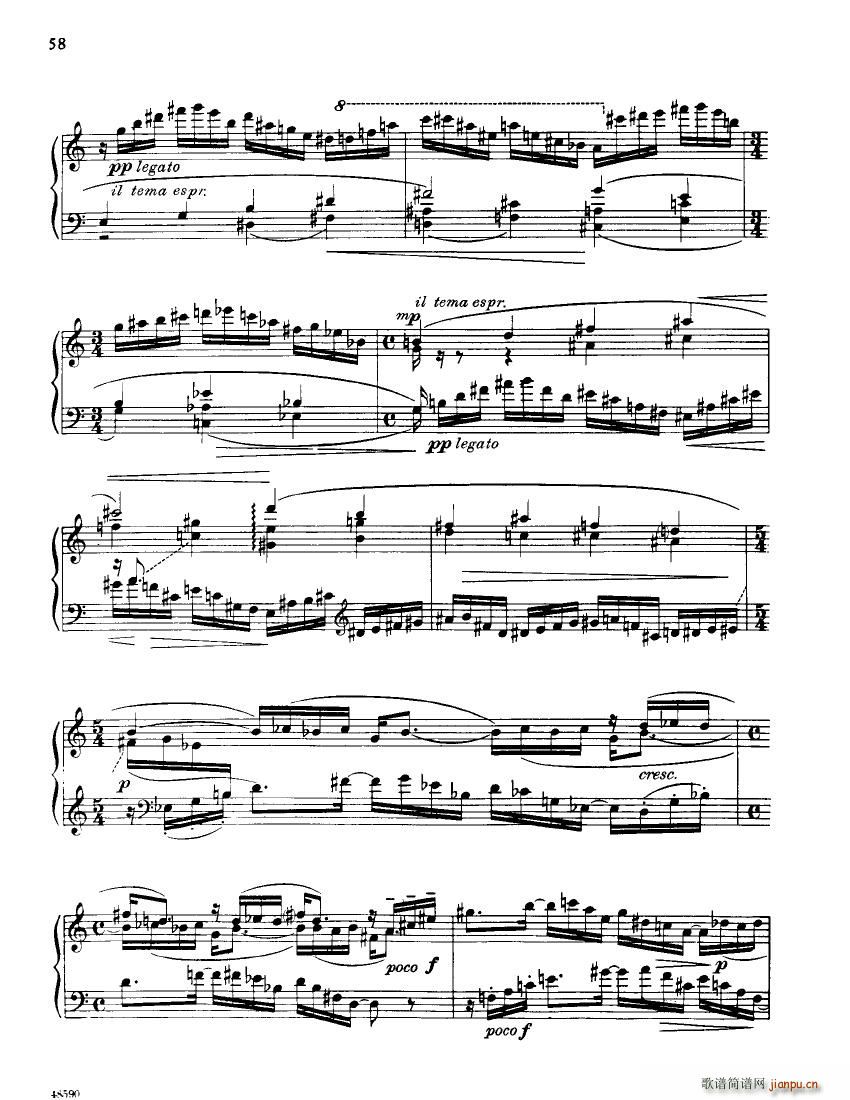 Barber op 26 Piano Sonata()36