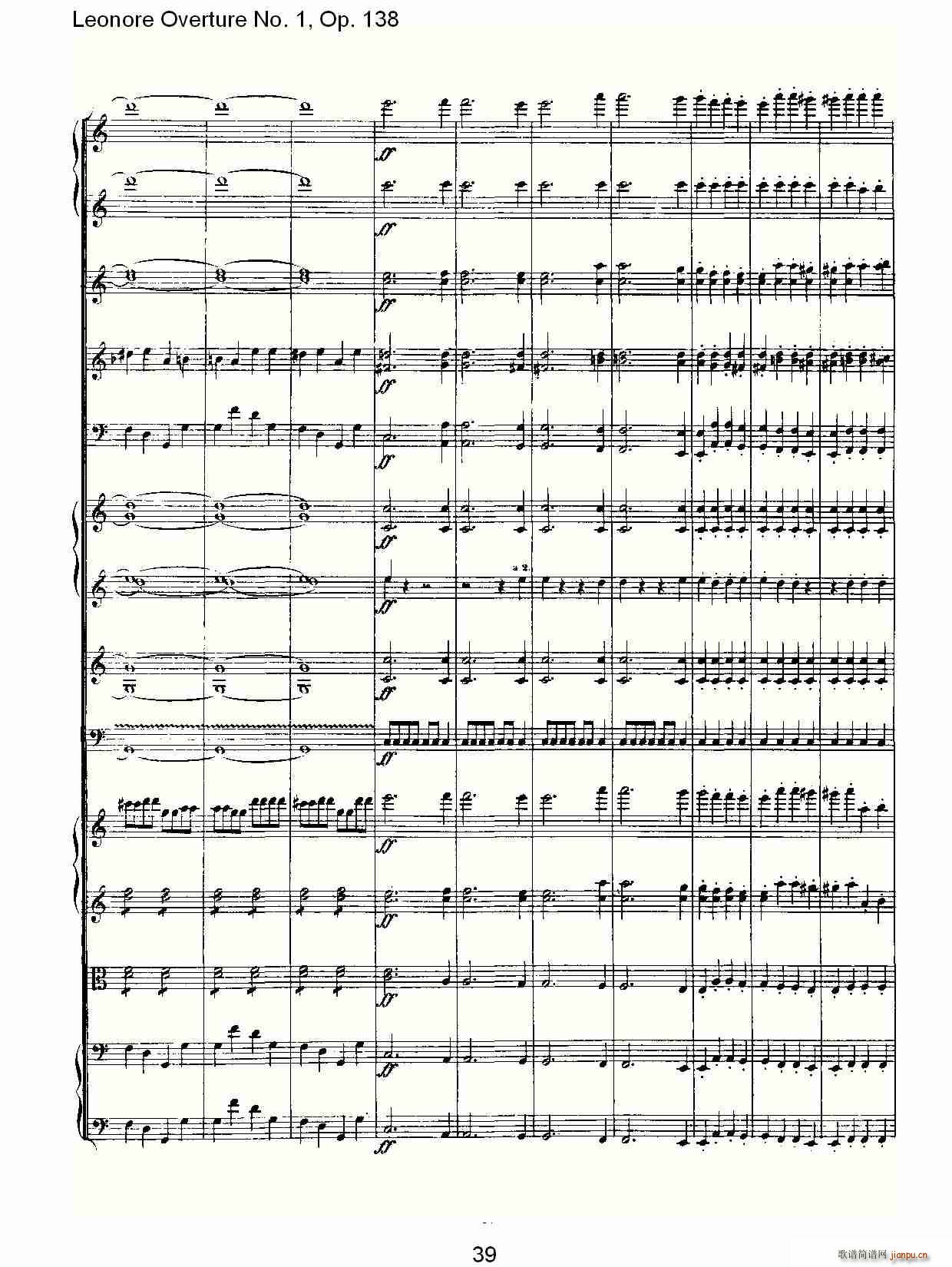 Leonore Overture No. 1, Op. 138(ʮּ)39