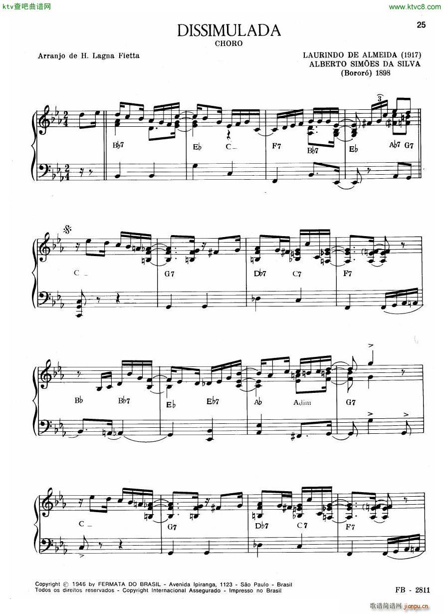 Centenrio do Choro Vol 1 20 Choros Para Piano()24