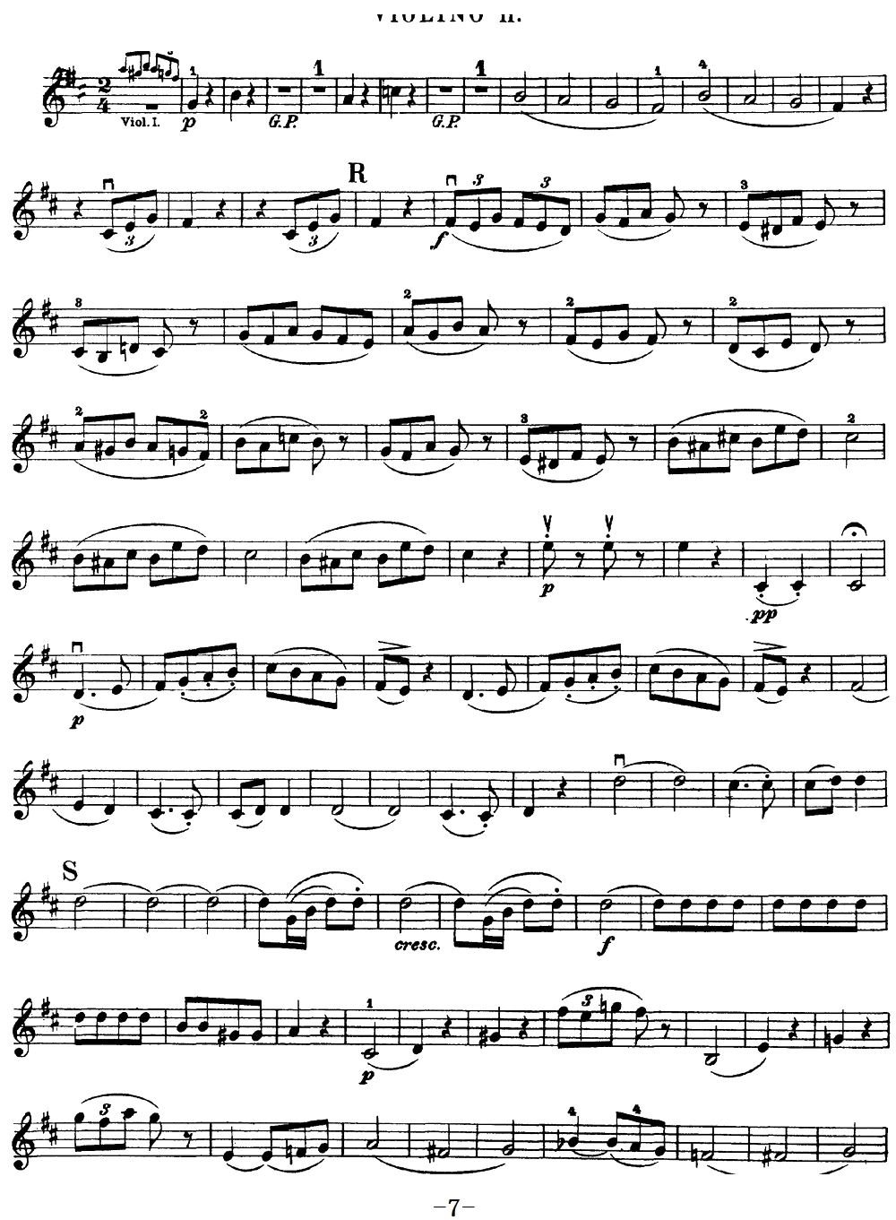 Mozart Quartet No 20 in D Major K 499 Violin 2(ʮּ)10