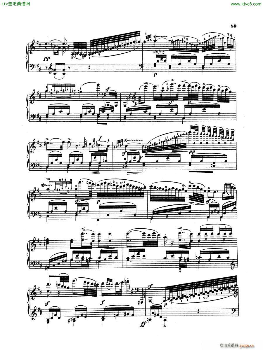 Hummel Sonata in F sharp minor Op 81()16