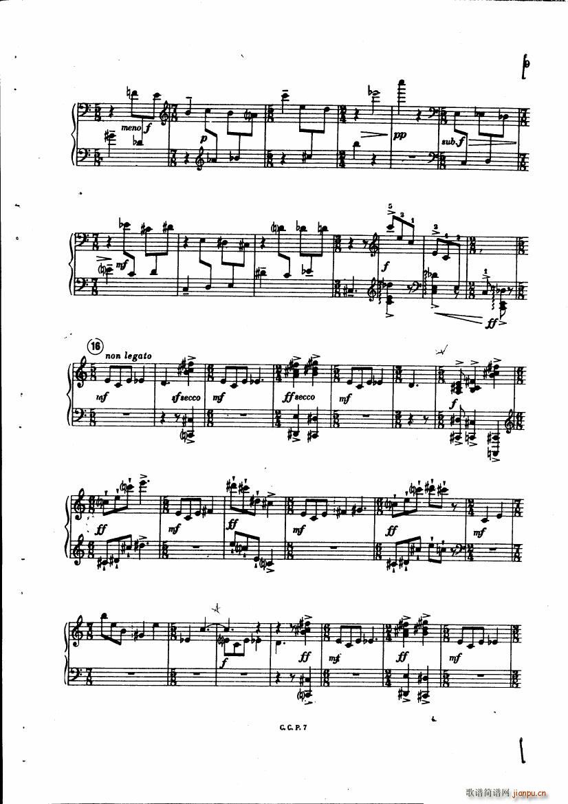 copland piano variations()8