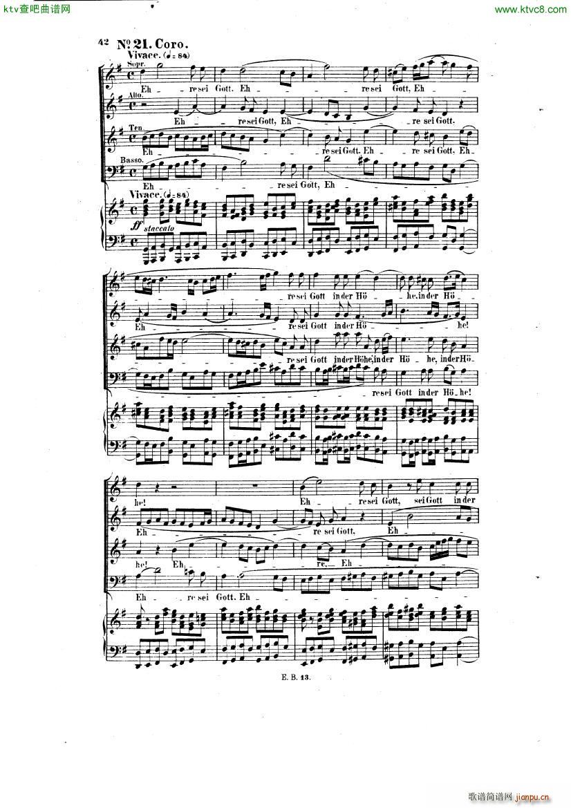 Bach JS BWV 248 Christmas Oratorio No 19 23()6
