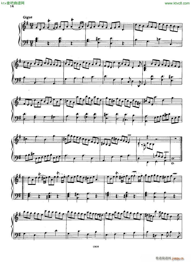 H ndel 1 Suiten for Piano Book 2()12
