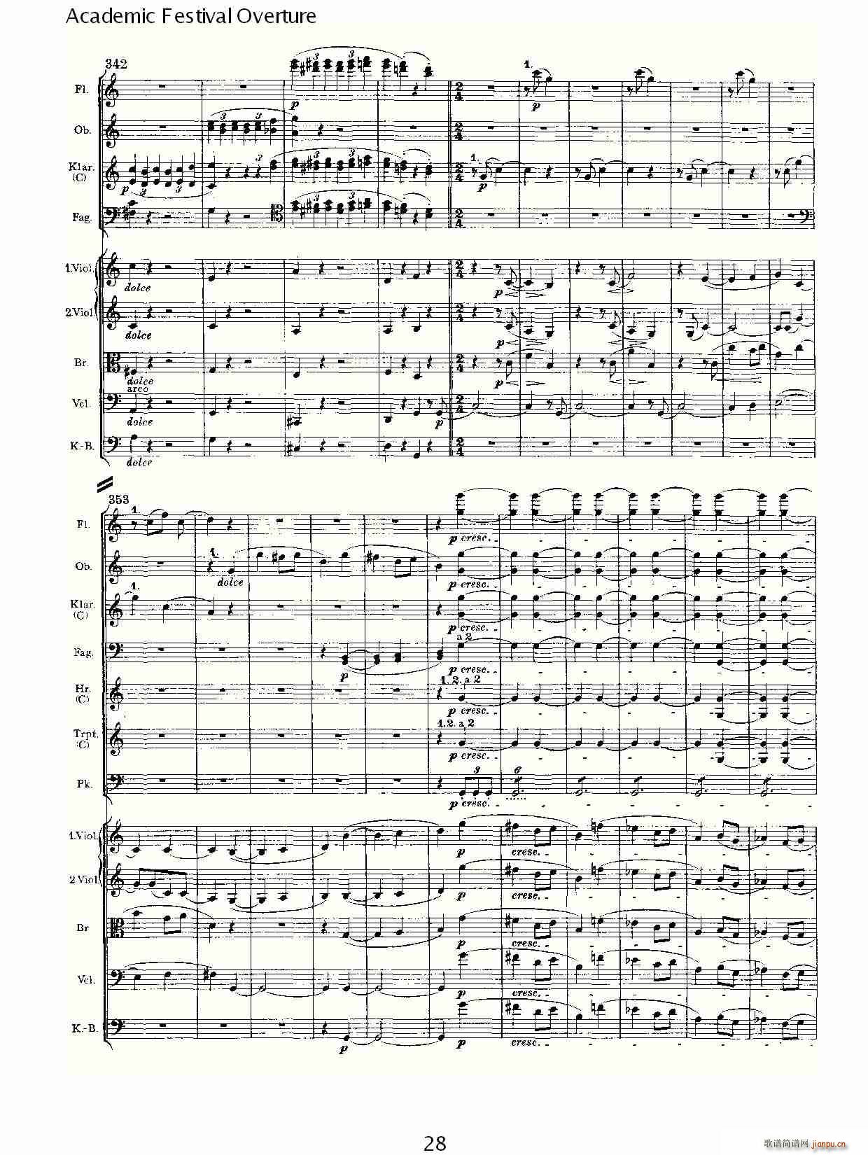 Academic Festival Overture(ʮּ)28