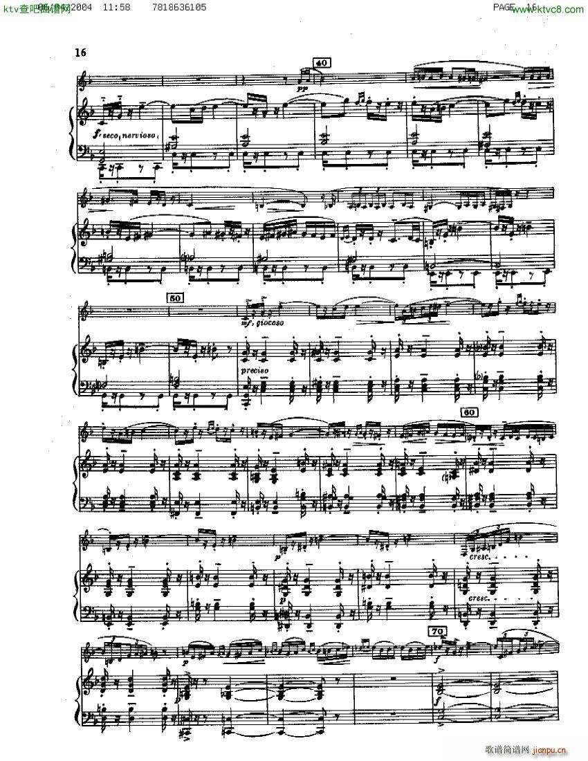 Guastavino Sonata Para Clarinete Y Piano()16