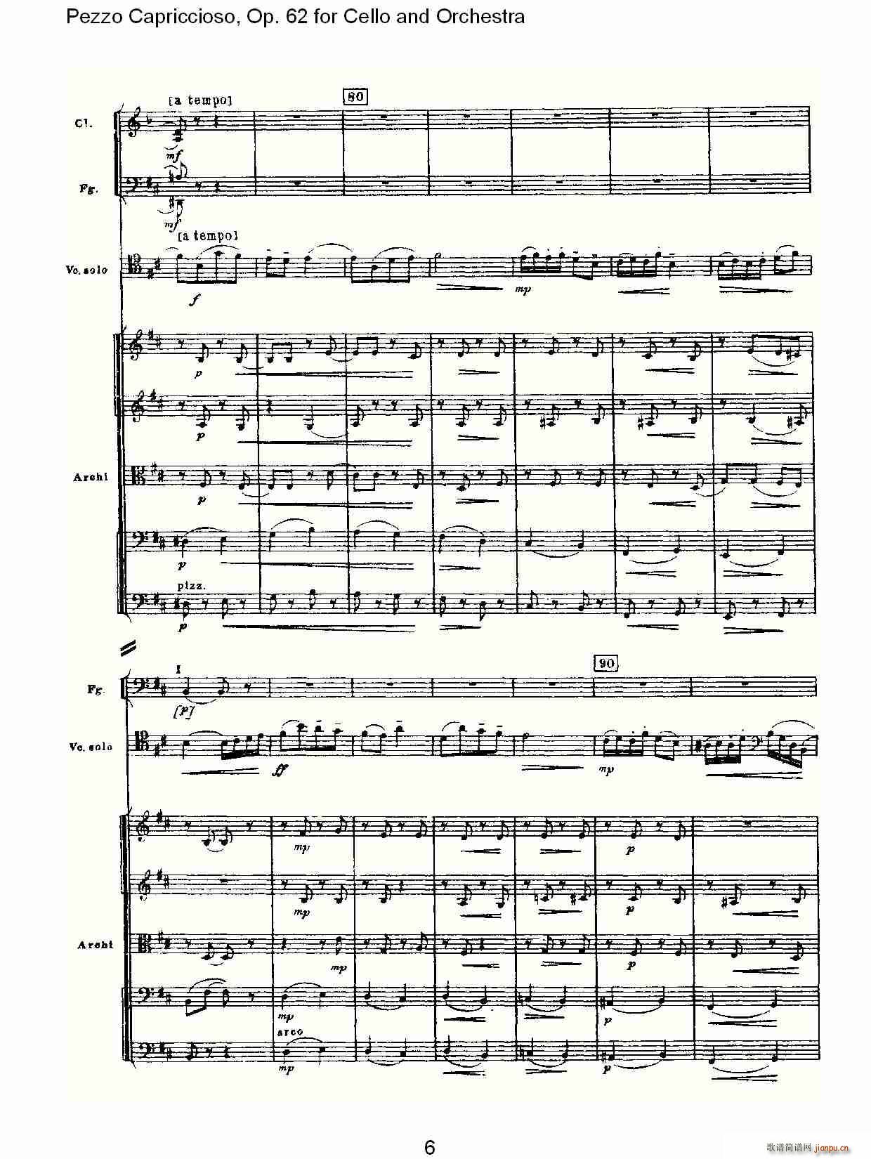 Pezzo Capriccioso, Op.62()6