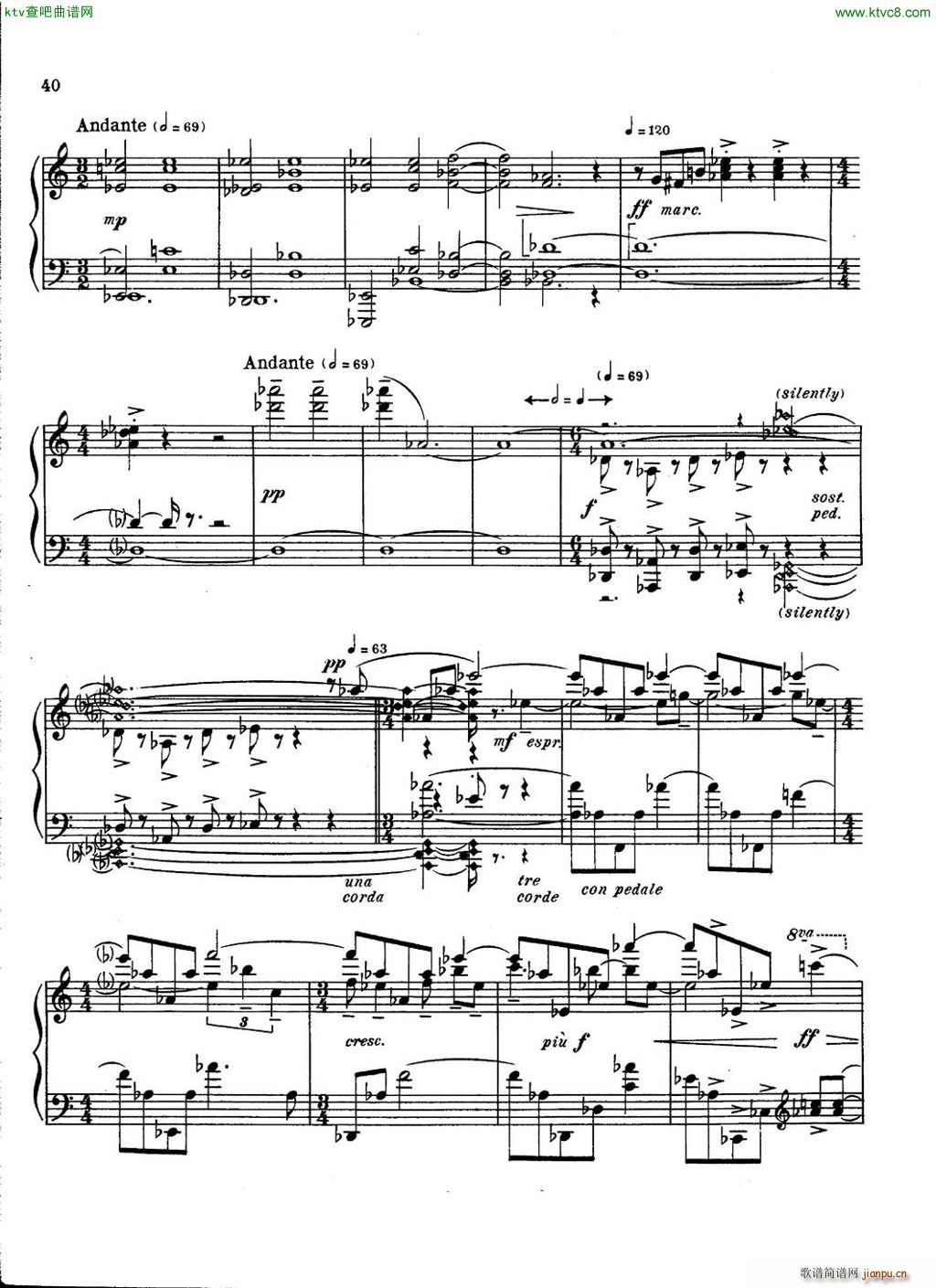 Carter Piano Sonata()40