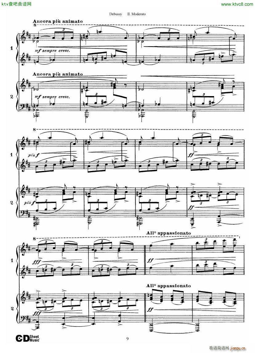 Debussy Printemps II()9