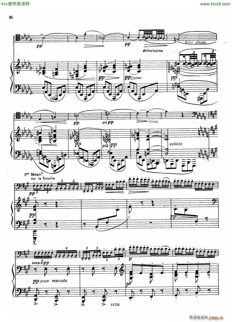 Debussy Sonata for Cello and Piano()15