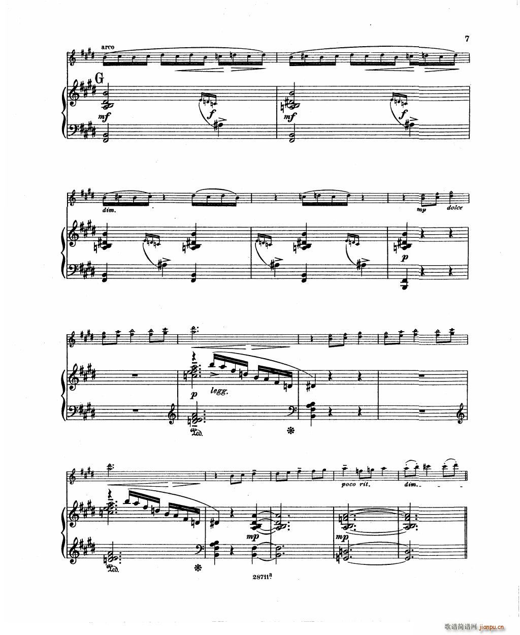 Bowen Humoresque for violin and piano()9