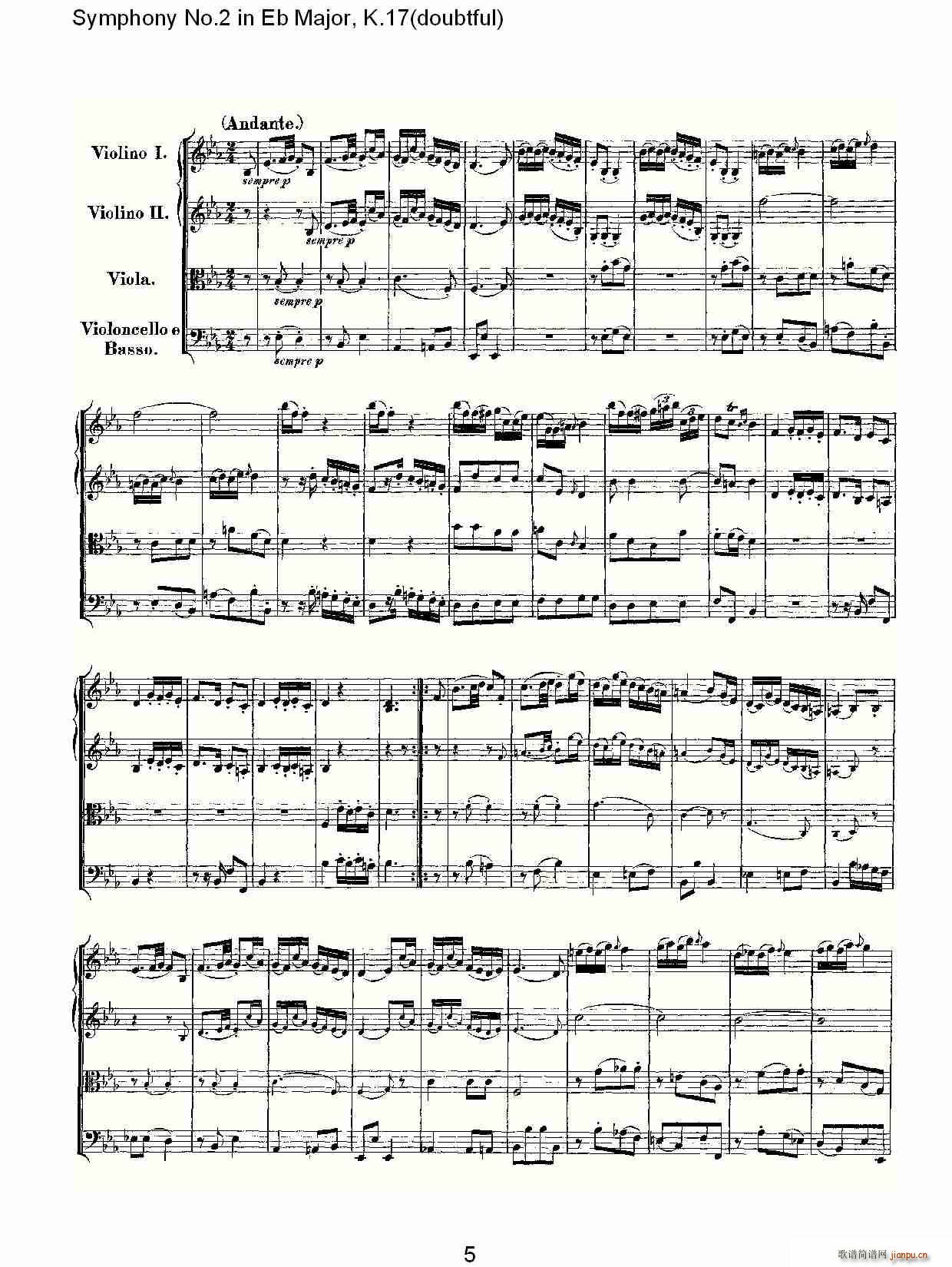 Symphony No.2 in Bb Major(ʮּ)5