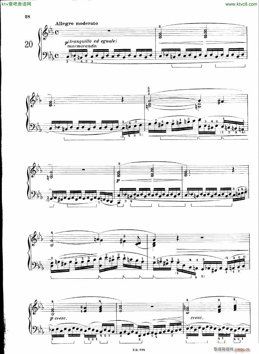 Busoni op37 Twenty Four Preludes ()10