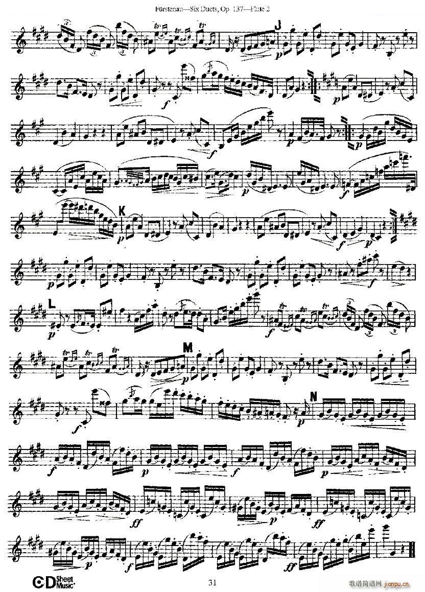 Six Duets Op 137 ֮  Ʒ 137 ͭ()10