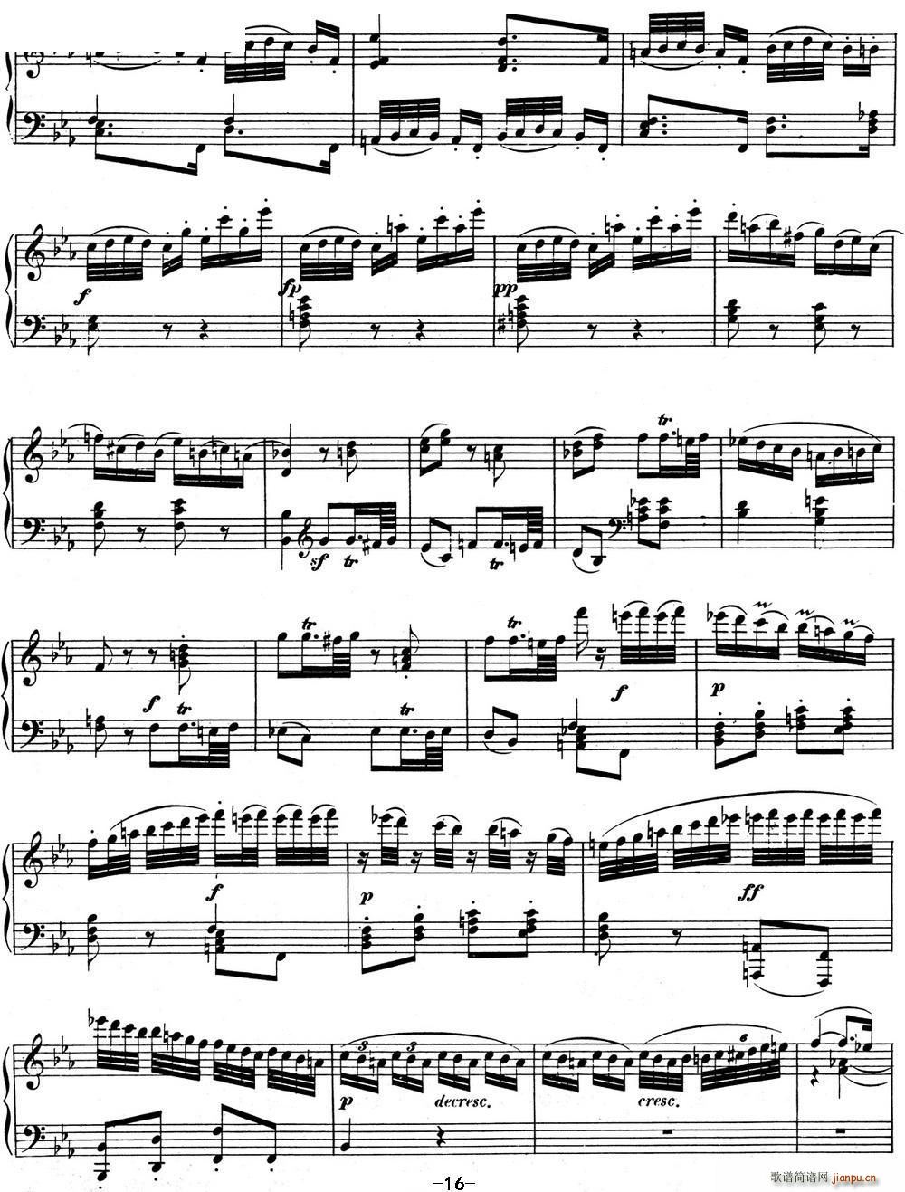 Ҹ04  E Op 7 E flat major()16