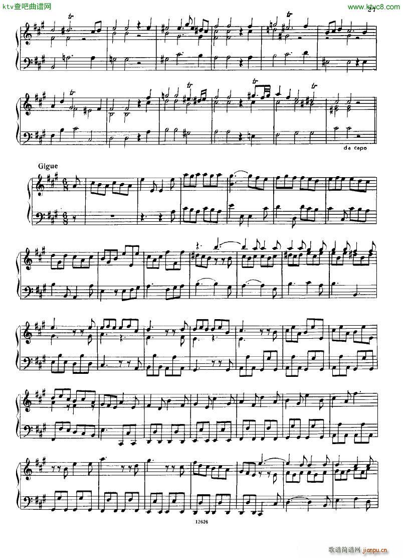 H ndel 1 Suiten for Piano Book 2()28