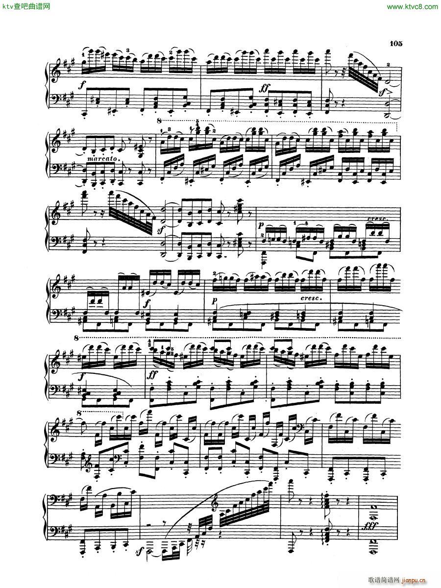 Hummel Sonata in F sharp minor Op 81()32