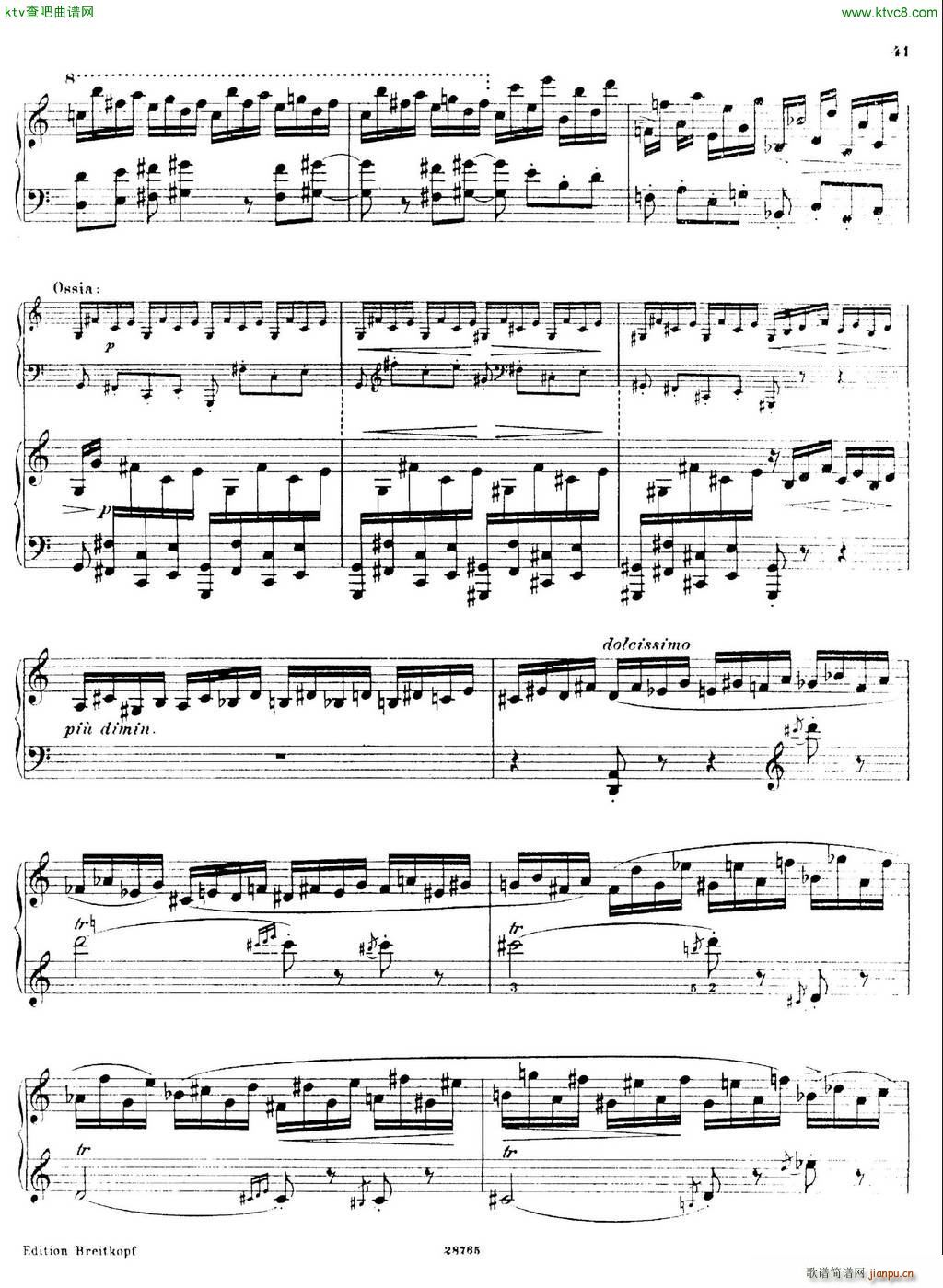 Busoni Etudes 3()10