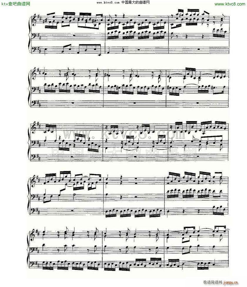 Prelude and Fugue in D Major BWV 532 ܷ(ʮּ)7