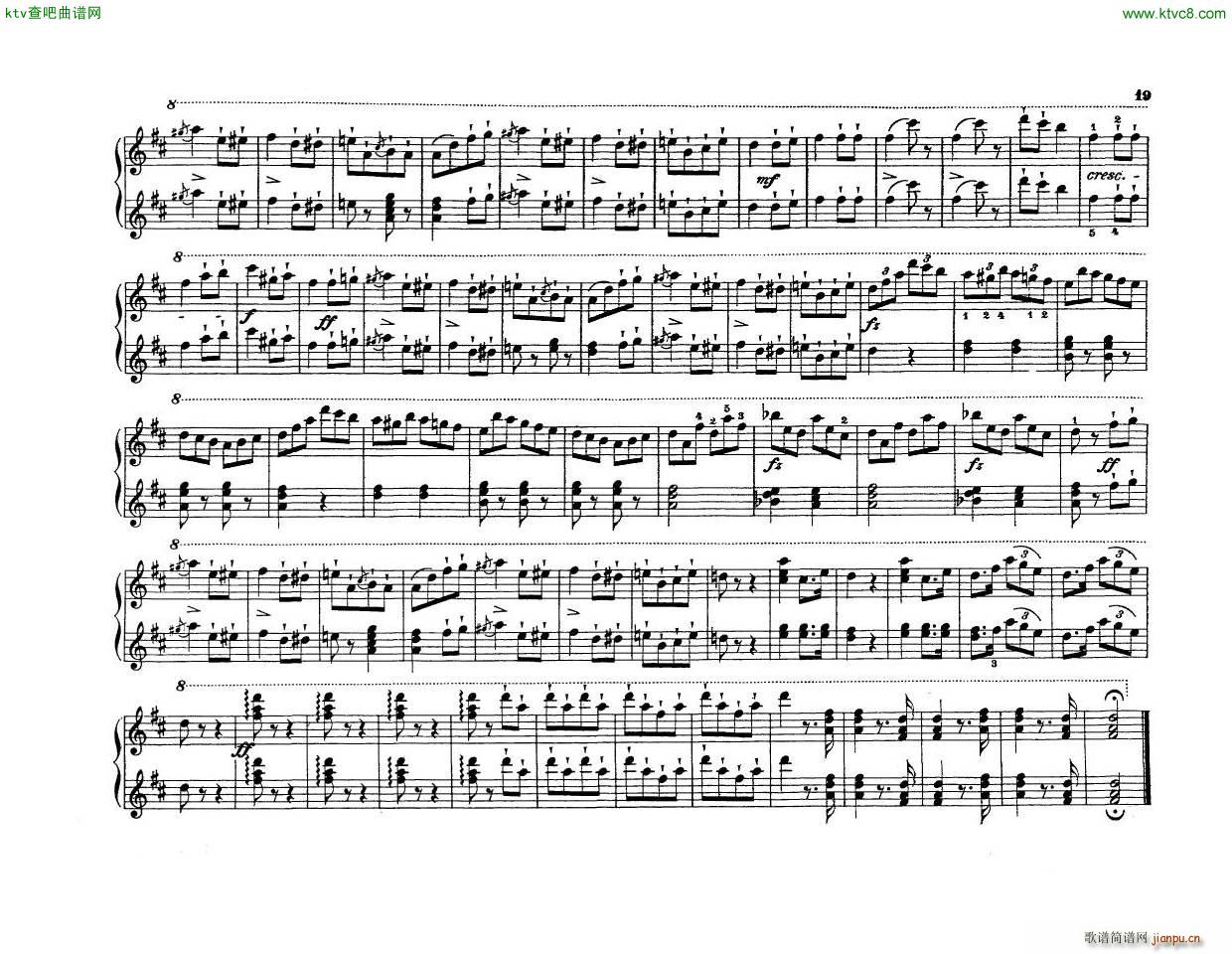 Anton Diabelli Sonates Mignonnes Op 150 Rondeau()22