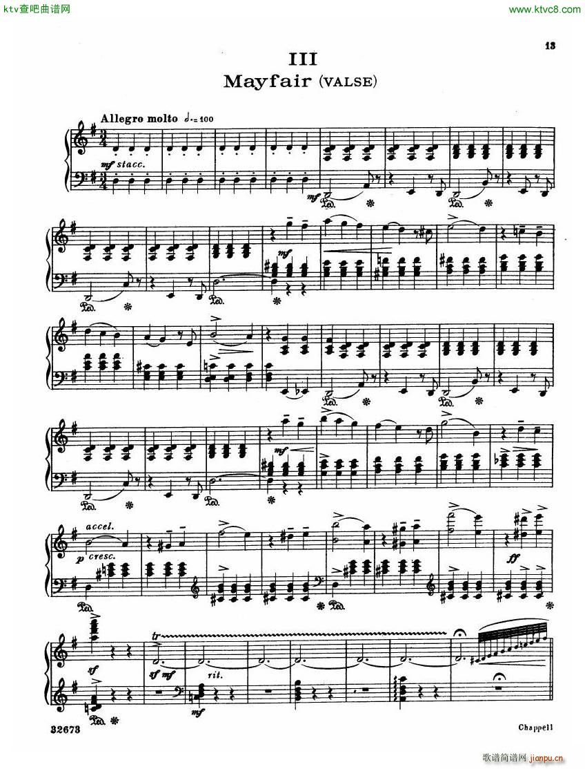 Coates London Again Piano Suite()14