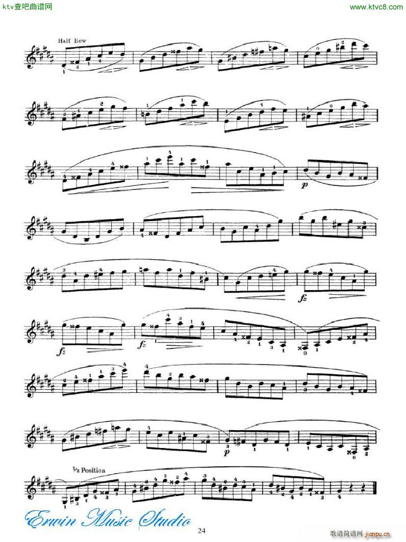 ޵ 24Pierre Rode 24 Caprices 18 34(ʮּ)7
