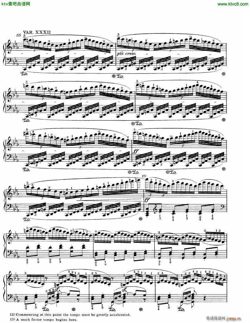 Beethoven WoO 80 32 Variations in C Minor()17