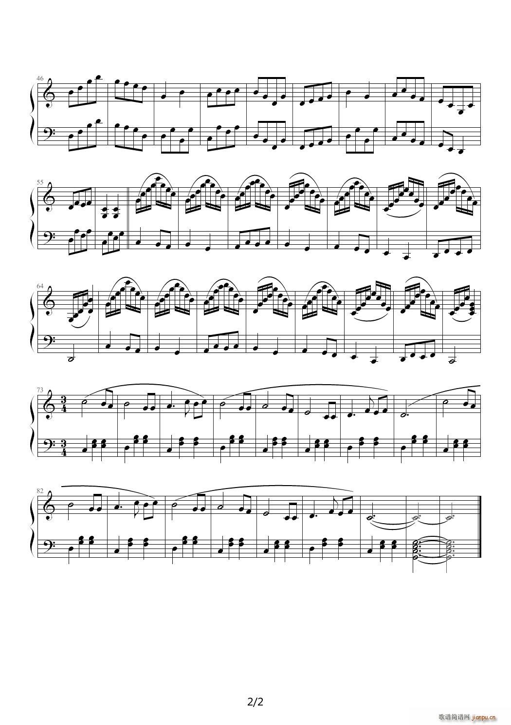 c大调前奏曲2 c调