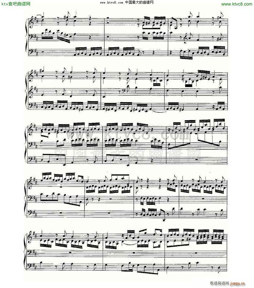 Prelude and Fugue in D Major BWV 532 ܷ(ʮּ)6