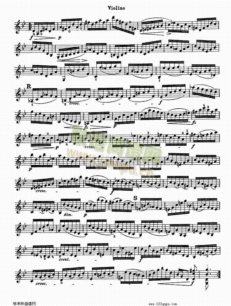 巴赫小提琴协奏曲1(其他乐谱)7