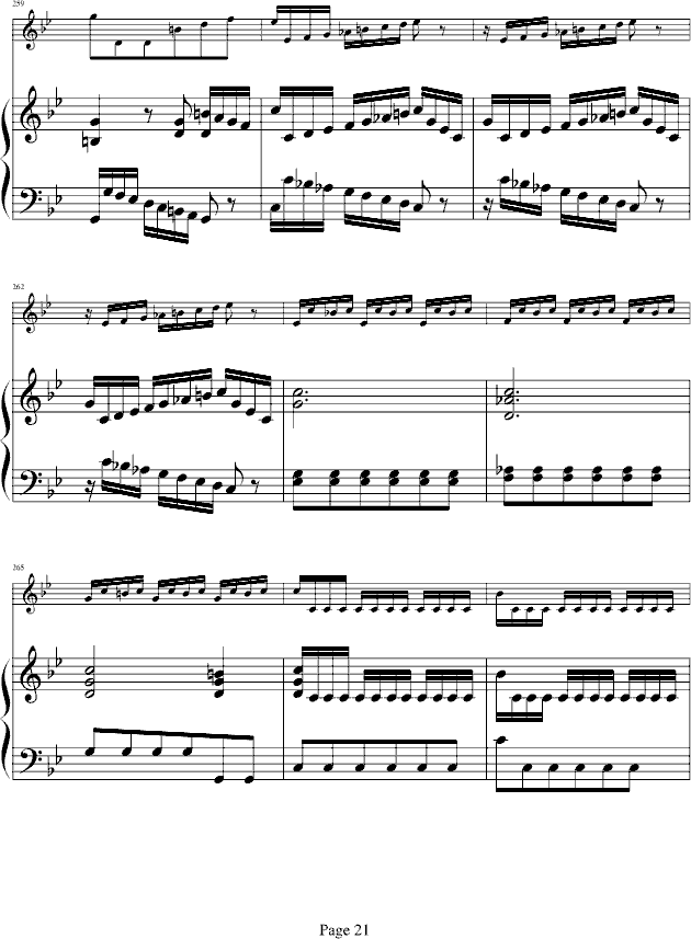 四季・夏-(钢琴谱)21