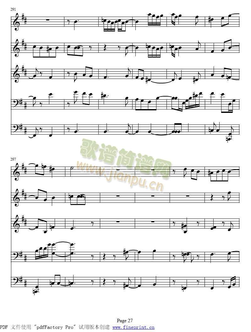b小调单簧管与弦乐五重奏25-30(其他)3