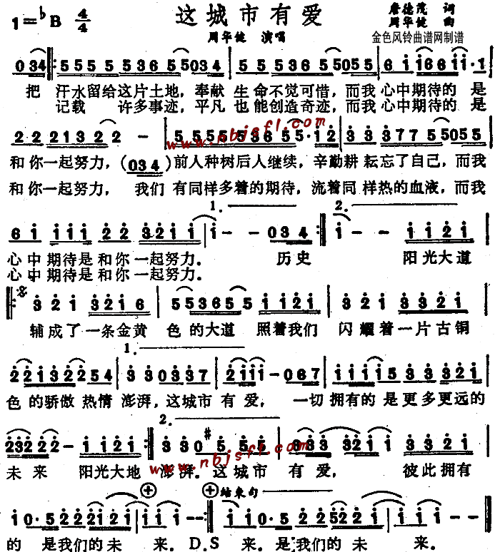 城爱简谱_一个人一座城简谱(2)