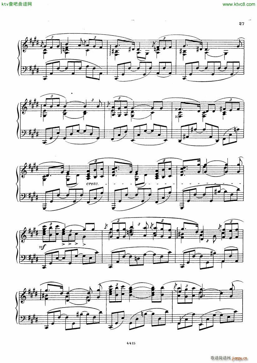 Bortkiewicz 10 Preludes Op 33()27