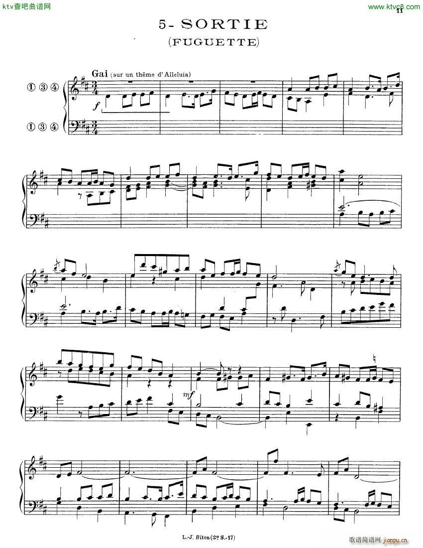 Alain Albert 15 Pieces organ()11