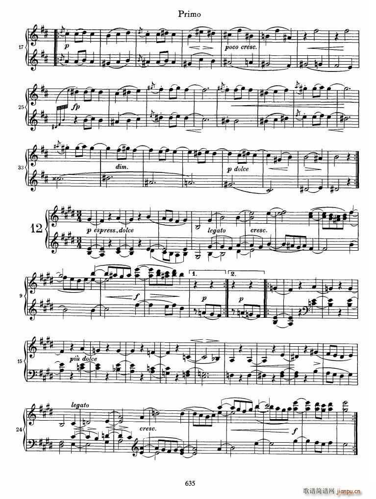 Brahms op 39 Waltzes()17